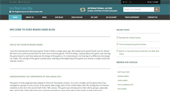 Desktop Screenshot of euroboardgameblog.com